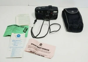 Minolta Freedom Zoom 70EX Date 35mm Film Point and Shoot Camera Black - Picture 1 of 8