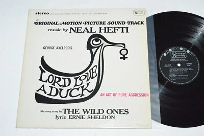 LORD LOVE A DUCK Original Movie Soundtrack by Neil Hefti LP 1966 UAS-5137 Canada - Image 1 of 4