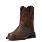 Ariat Women's 8" Fatbaby Heritage Tess Western Boot Forest Brown - 10040264 Colo