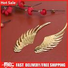 1 Pair 3D Solid Metal Wings Pattern Car Exterior Accessory Styling Stickers