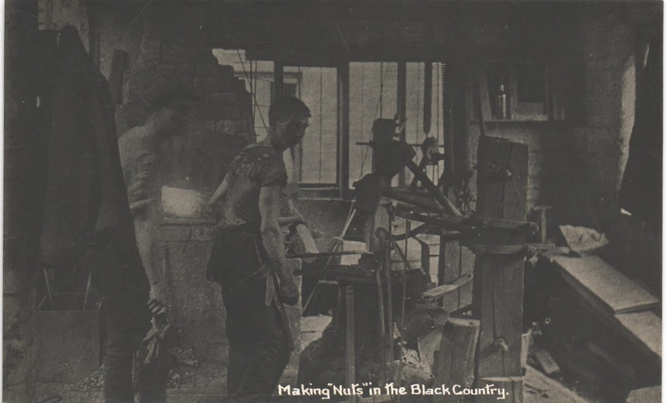Bilston area. Making Nuts in the Black Country # 577 by John Price & Sons. - Image 1 of 1
