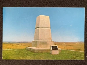 Custer Battlefield Montana MT Little Bighorn Monument Antique Postcard Photo - Picture 1 of 2