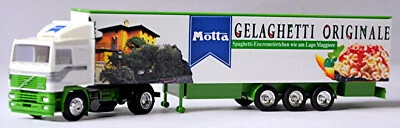 Volvo F12 Refrigerated Box Trailer Motta Gelaghetti Original 1:87 Albedo 300149 - Image 1 of 4