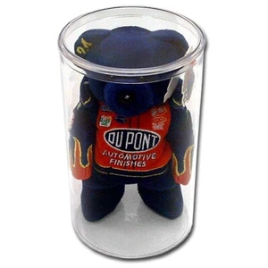 BCW Beanie Baby Cylinder Tube Display Case Clear Acrylic w/ Lid 107mm Diameter - Picture 1 of 1