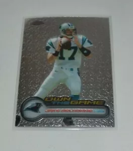 2006 TOPPS CHROME JAKE DELHOMME QB. PANTHERS OWN THE GAME OGT27 - Foto 1 di 2