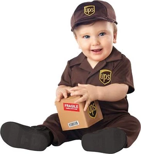 Infant UPS Baby Delivery Costume size 12-18 Months - Picture 1 of 1
