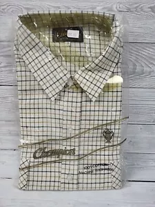 Champion Mens Green & Yellow Checked Long Sleeve Shirt. Size XL. PW - Picture 1 of 4