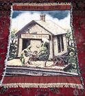 Vintage Grateful Dead Terrapin Station Woven Blanket Throw 65X48 Rare Nice