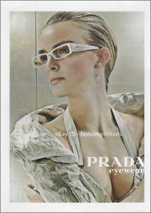 PRADA Brillen 1-Seite Magazin DRUCK AD Frühjahr 2009 YMRE STIEKEMA
