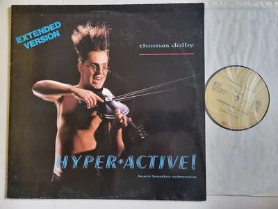 Thomas Dolby - Hyperactive! (Heavy Breather Subversion) 12'' Vinyl Maxi Germany - Image 1 of 4