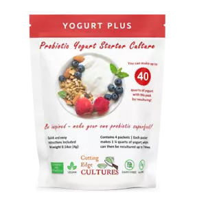 Yogurt Plus Starter - Cutting Edge Cultures - Picture 1 of 3