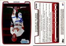 Charlie Tilson Signed 2012 Bowman Chrome #BCP94 Card St. Louis Cardinals
