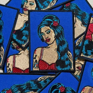 Amy Winehouse Patch - Rehab - Back To Black - Mr. Jones - Valerie - Bild 1 von 4
