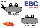 Ebc Fa194 Organic Front Brake Pads Fits Beta Rr Motard 50 Standard 3Spk 13-15