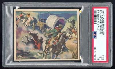 1940 Lone Ranger #44 PSA 5 Centered High Number Round-Up Time In Prairie Gulch - Image 1 of 2