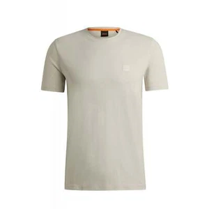 Boss 50508584 Tales Plain Logo Patch Cotton Half Sleeve T-Shirt - Picture 1 of 8