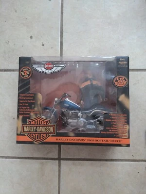 Ertl American Muscle Harley Davidson 2003 Softail Deuce 1/10 DieCast Series 2  - Image 1 of 4