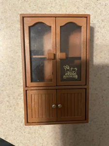 Mueble de gabinete Bandai 1986 Maple Town Story marrón Hutch  - Imagen 1 de 1