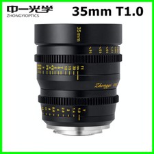 ZHONGYI Cinema Lens 35mm T1.0 APS-C for Canon EOS-R,Sony E,Fujifilm X, M43 Mount