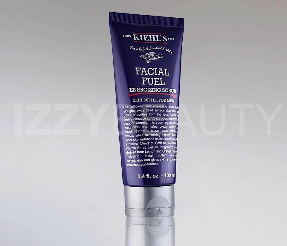 KIEHL'S FACIAL FUEL ENERGIZING SCRUB FOR MEN 3.4 OZ Factory Sealed - Image 1 of 1