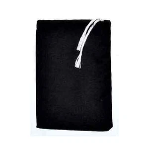 3 x 4 INCH BLACK NEGRO COTTON CLOTH BAG WICCA GRIS MOJO 6 12 24 72 144 288 LOT - Picture 1 of 1