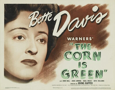 The Corn Is Green (1945) Bette Davis, Nigel Bruce Public domain film - DVD only - image 1 of 2