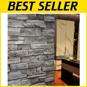 Removable Faux Brick Peel and Stick Wallpaper - 17.7" x 787" for Easy Update - Picture 1 of 9
