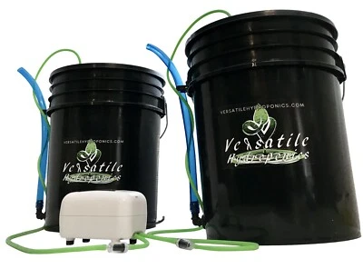 DWC hydroponic system Kit 5G DWC  2 Pk Indoor/outdoor, Stay Home And Grow Ur Own - Image 1 of 4