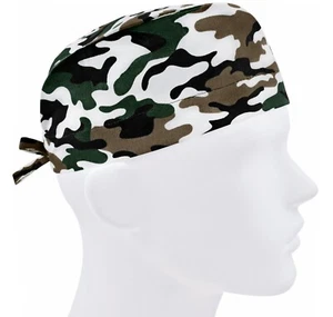 Scrub caps men, surgical cap, scrub hats, nurse hat, camouflage army - Picture 1 of 3
