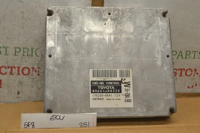 Unidad de control del motor Lexus RX300 2002 ECU 8966148320 módulo 851-5F8 Foto 1 de 4