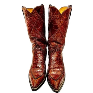 Stivali da cowgirl Justin Honey full tartaruga taglia 8 stile B 9022 - Foto 1 di 12
