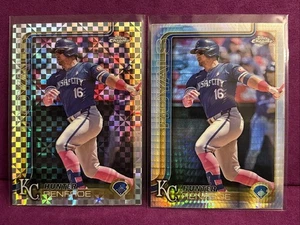 2025 Topps Chrome - Hunter Renfroe #125 X-Fractor & Prism Refractor - Picture 1 of 5