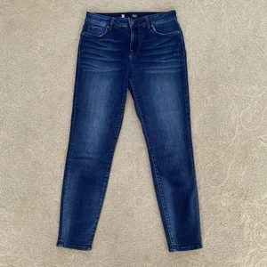 Kut From The Kloth Women’s Size 8 Donna High Rise Ankle Skinny Dark Wash Jeans - Picture 1 of 10