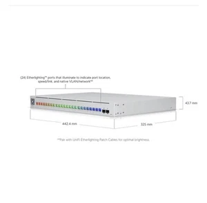 Ubiquiti UniFi Pro Max 24-Port Pro Switch (- NEW - UNOPENED BOX - NOT POE - Afbeelding 1 van 5