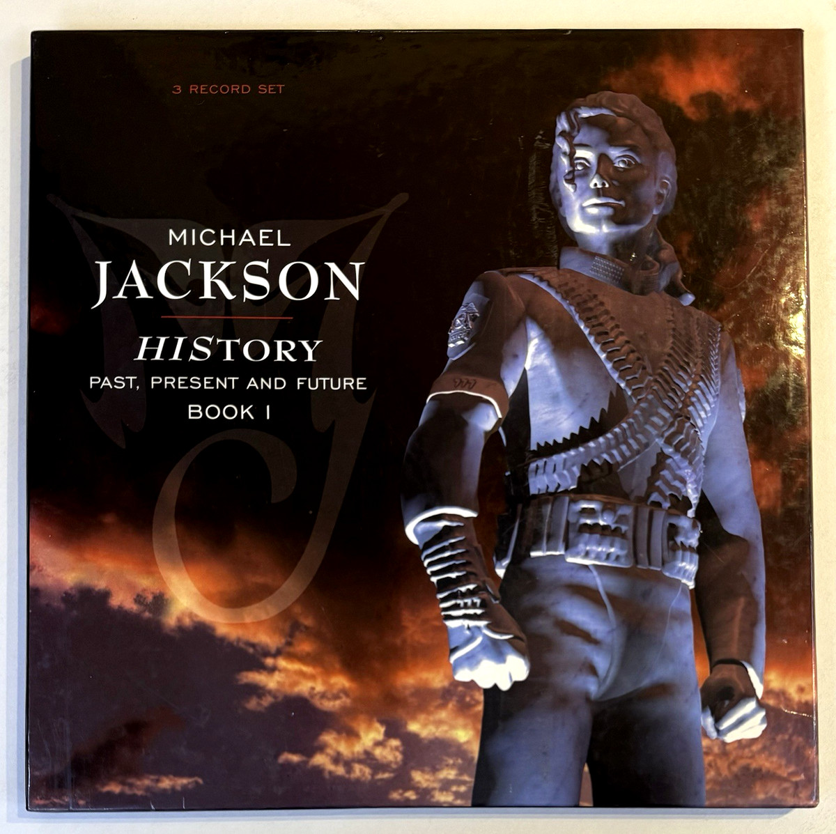 MICHAEL JACKSON/HISTORYレコード3枚組新品未使用 Michael Jackson History Past, Present & Future (3 Vinyl LP