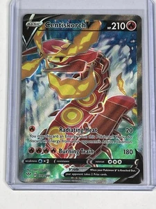 Centiskorch V 179/189 Pokémon TCG 2020 Ultra Rare Full Art Darkness Ablaze NM - Picture 1 of 2