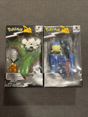 Pokemon Select Series 7 Environment 2-Pack: Tepig & Tandemaus + Spheal & Sneasel - Image 1 of 4