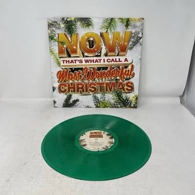 NOW Most Wonderful Christmas Various Artists Target Exclusive Green Vinyl *Read* - Image 1 of 4