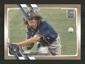 2021 Topps Gold #596 Josh Hader /2021 Milwaukee Brewers 42486 - Picture 1 of 2