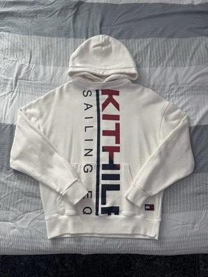Kith x Tommy Hilfiger 帆船连帽衫 白色 — 第 1/4 张图片