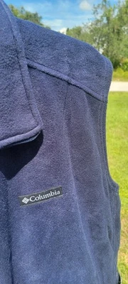 Chaleco de montaña Columbia Steens para hombre cremallera completa polar azul talla XXL NUEVO CON ETIQUETAS Foto 1 de 4