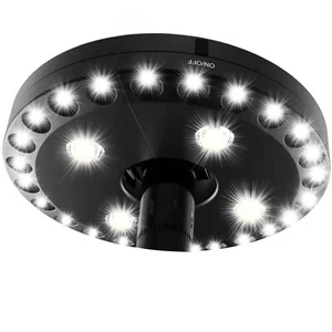 Multifunctional 28 LEDs Outdoor Tent Lights Umbrella Lights Camping Lights h - Picture 1 of 12