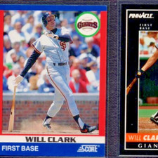 1991 Score Super Stars #4 Insert Will Clark San Francisco Giants NM+