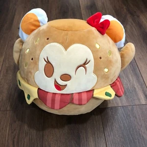 Disney Munchlings - Minnie Mouse Everything Bagel Sandwich 12" Plush Pillow - Picture 1 of 6