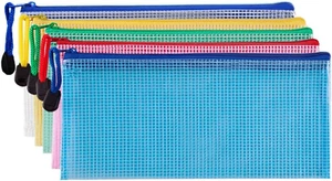 Small Zipper Envelope Document Storage Pouch Bag Invoice Holder Organizer for Bu - Picture 1 of 6