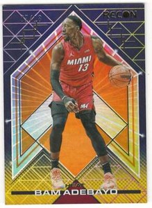 BAM ADEBAYO 2021-22 Panini Recon /18 Holo Orange FOTL #45 NBA Heat  ID:37281