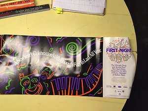 Buffalo, NYNew Years Eve First Night '93 Poster-vintage - Picture 1 of 1