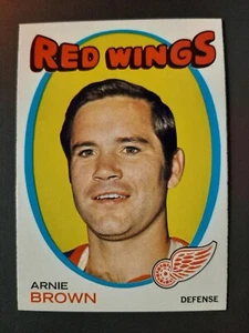 1971-72 Topps Arnie Brown Hockey Card #14 - Picture 1 of 2