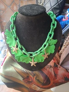 Collana in bigiotteria tema mare verde  - Picture 1 of 1