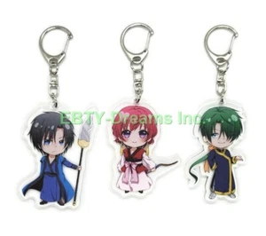 Set of 3 Yona Of The Dawn Akatsuki Acrylic Keychain Yona, Hak Son, Jae-Ha v1 - Picture 1 of 2